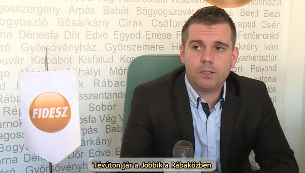 Tévúton jár a jobbik a Rábaközben