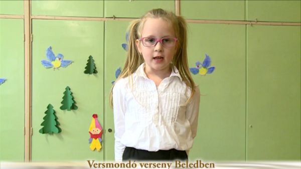 Versmondó verseny Beledben