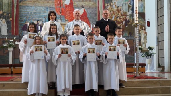 Elsőáldozás a Jézus szíve templomban