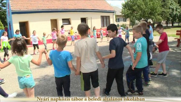 Nyári napközis tábor a beledi általános iskolában