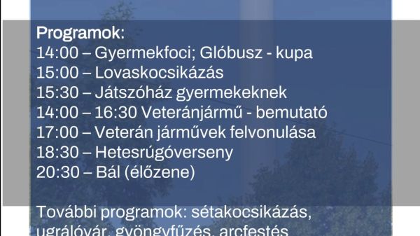 Glóbusz napot szerveznek Beleden