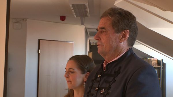 Gróf Széchenyi Sándor ismét ellátogatott a csornai Széchenyi iskolába