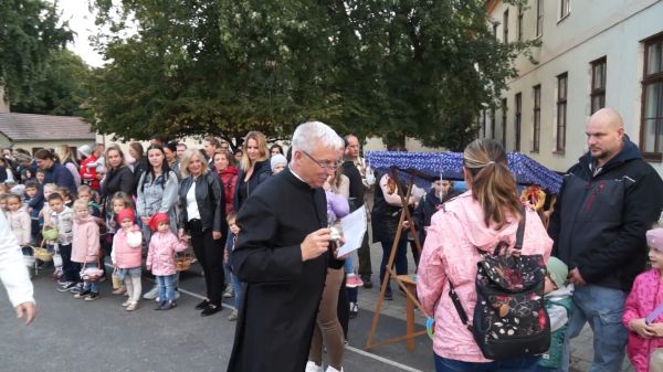 Mihály-napi vásár a csornai katolikus óvodában