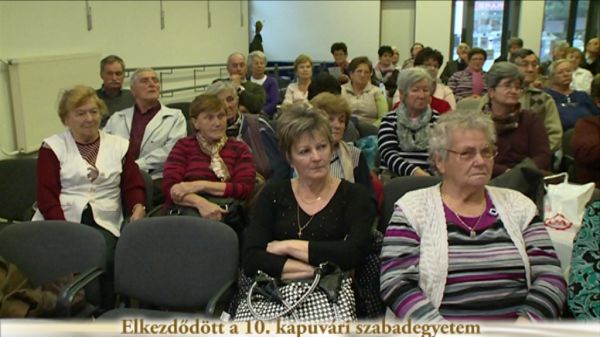  Elkezdődött a 10. kapuvári szabadegyetem