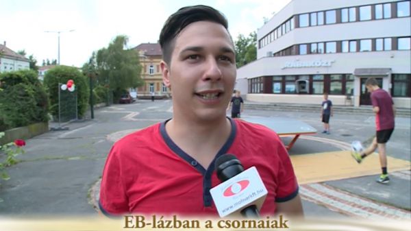 EB-lázban a csornaiak